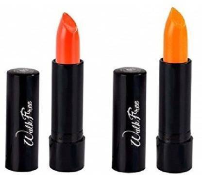 BLUE HEAVEN Walk Free Lipstick Pack Of 2 Lp 06 Lp 23 A (06, 23a, 8 g)