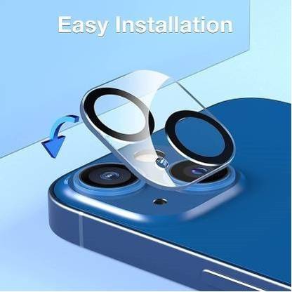 DSCASE Back Camera Lens Glass Protector for Apple iPhone 13
