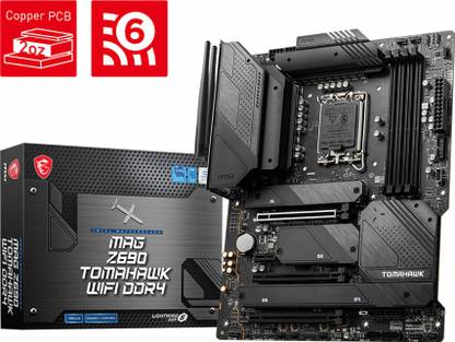 MSI MAG Z690 TOMAHAWK WIFI DDR4 INTEL CPU onboardSocket ATX Intel Z590  Chipset DDR4 Motherboard for Desktop
