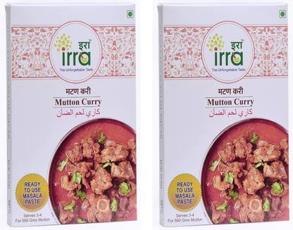 Irra Mutton Curry Ready to Cook Paste, 115g, ( Pack of 2 x115g)