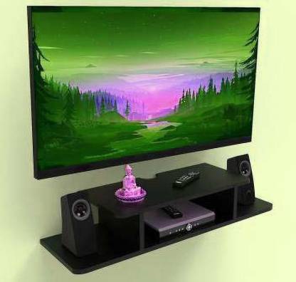 HabibaArtGallery Habiba Art Gallery Wall T.V Set up Box Stand / Stronge Engineered Wood Wall Mount / MDF Wall Hanging Rack Shelf / Wall Mounted / Floating Rack Shelf / set up box stand MDF (Medium Density Fiber) Wall Shelf