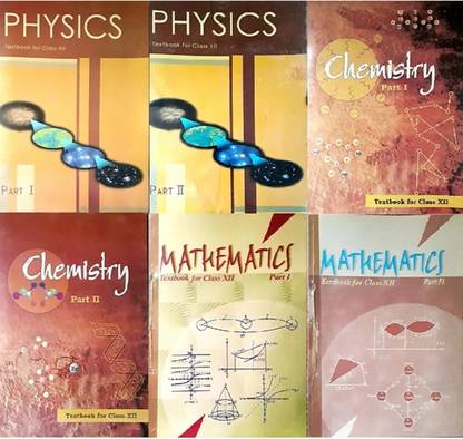 Class 12th Ncert Books (Physics Chemistry Mathematics) 6 Books