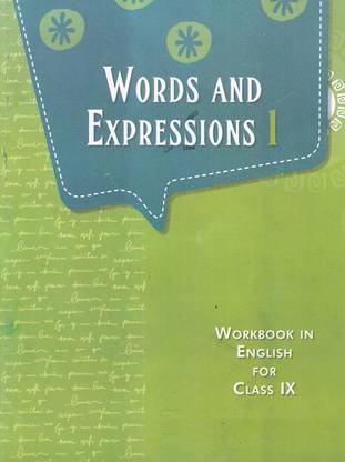 Ncert Words And Expressions 1 For Class 9- Workbook In English