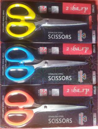 Neha Store Multipurpose Use Scissors 6.3 Inches (Pack of 3) Scissors