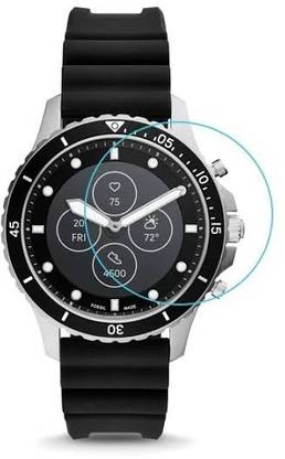 Shell Guard Edge To Edge Tempered Glass for Fossil FB-02 Hybrid Smartwatch [(5)]