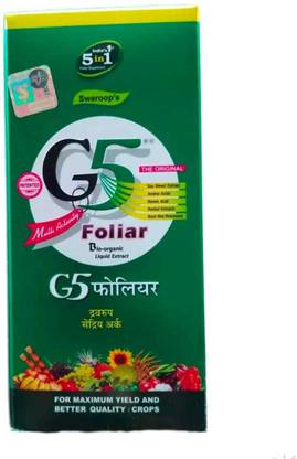 Swaroop g 5 foliar An Unique Bio-Organic Liquid Extract 100ml x2 Potting Mixture