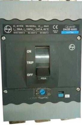 N T ELECTRICALS DN3B 400D 400A 3pole MCCB THERMAL MAGNETIC (L&T MAKE) Spectrum Analyzer