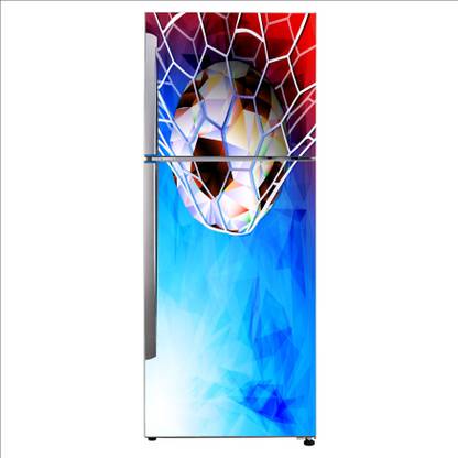 Psychedelic Collection 60 cm Decorative fifa soccer ball graphics football stadium Exta Large Sticker For Fridge Décor Self Adhesive Sticker