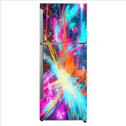sp decals 60 cm Decorative the atlas abstract digital design Self Adhesive Sticker