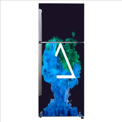 K2A Design 60 cm Abstract azure aqua electric blue graphics Self Adhesive Sticker