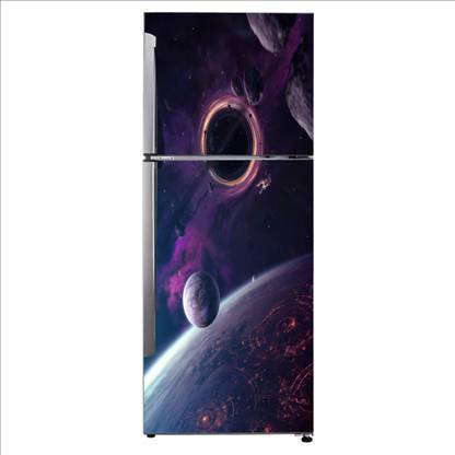 Psychedelic Collection 60 cm Decorative astronaut black hole galaxy space Self Adhesive Sticker