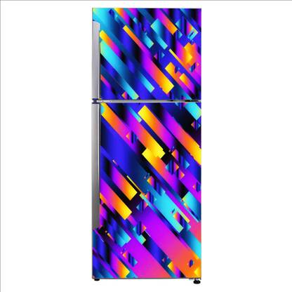 Decor studio 60 cm Decorative abstract pipes design art Self Adhesive Sticker