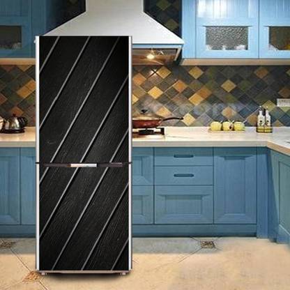 K2A Studio 60 cm dark black wood panel Self Adhesive Sticker