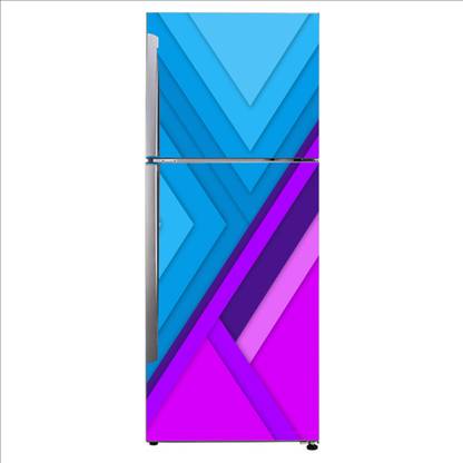 Byte Studio 60 cm Decorative 3d digital pattern art Self Adhesive Sticker