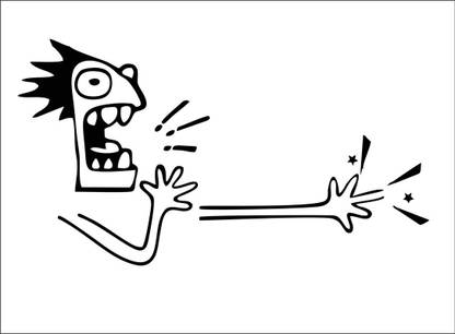 Vijaya enterprises 57 cm Cartune sticker kids room wall sticker Size by [91x52 ] Self Adhesive Sticker