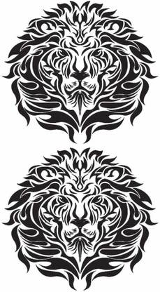 surmul Angry Tiger Tattoo Men and Women Temporary body Body Tattoo