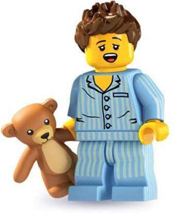 LEGO 8827 Minifigures Series 6 - Minifigure Sleepyhead (Sleepy Head) x1 Loose