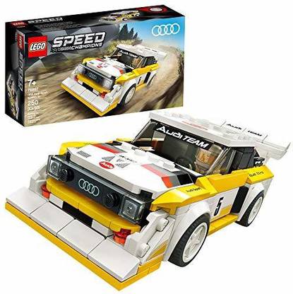 LEGO Speed Champions 1985 Audi Sport Quattro S1 76897 Toy Cars for Kids Building Kit