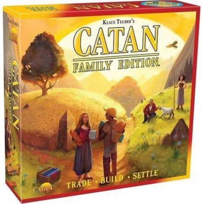 Catan Family Edition Board Game By Grab Kart, 3 - 4 Players Party & Fun Board Game