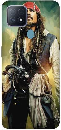 GRAFIQE Back Cover for OPPO A15s CPH2179 CAPTAIN JACK SPARROW, PIRATES OF THE CARIBBEAN, JOHNY DEPP