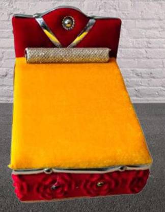 Lootnixx Beautiful BED For Laddu Gopal ji Wooden Pooja Chowki