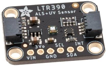 TRUSTECH LTR390 UV Light Sensor – STEMMA QT/Qwiic | 3 V to 5 V DC Supply voltag | I2C | 0x53 Interface address Electronic Components Electronic Hobby Kit