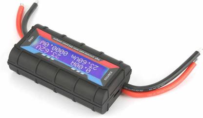 TRUSTECH Power Analyzer, 4.8V~60V 150A High Precision Watt Meter Watt Power Tester Voltage Amp Meter Power Analyzer RC Watt Meter Electronic Components Electronic Hobby Kit