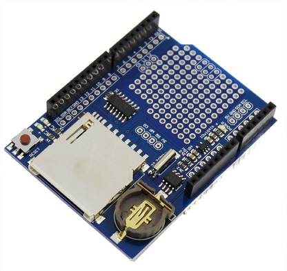 TRUSTECH AR11 Data Logger Module Logging Shield Data Recorder Shield for Arduino Uno SD Card Electronic Components Electronic Hobby Kit