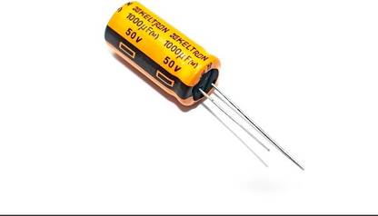 jivith KELTRON 1000UF 50V Radial Electrolytic Capacitor pack of 10 units Electronic Components Electronic Hobby Kit