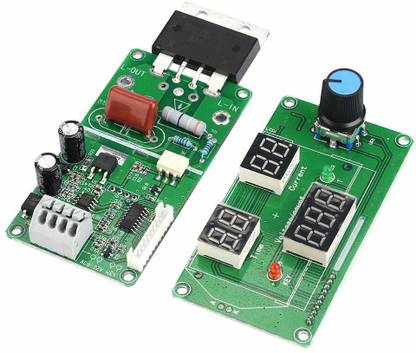 TRUSTECH Spot Welder Time Control Module,Digital Display Controller Board 9-12V AC Power Input(100A) Electronic Components Electronic Hobby Kit