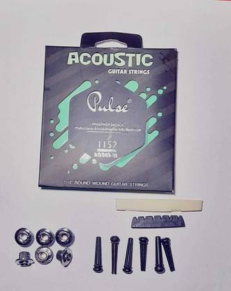 Pulse Acoustic PULUSE STRING SADDLE NUT BRIDGE PIN PIN Guitar String