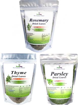 VY VedaYug Combo Dry Herbs Rosemary, Parsley, Thyme