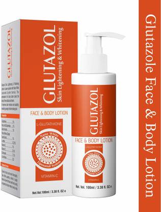 GLUTAZOL Skin Lightening & Whitening Face & Body Lotion 100ml (100 ml)