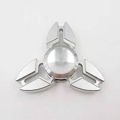 Bal samrat Silver Maat Finish Fidget Hand Spinner Metal Body With 1+ Minute Spinning Time s4s