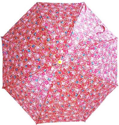 krishna co gf Multi color red & white Umbralls chatri chata Umbrella