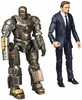 MARVEL Studios Legends Series Hasbro Tony Stark & Iron Man Mark 1 2 Studios Legends Series Hasbro Tony Stark & Iron Man Mark 1 2-Pack Action Figures. Gag Toy