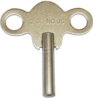 Scorpion Key Nickelled, Mild Steel, Single End, Nos. 4, 5, 6,