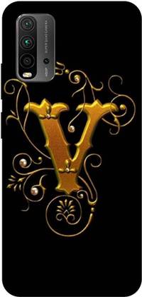 Junior prince Back Cover for Redmi 9 Power, M2010J19SI V letter,V name V word