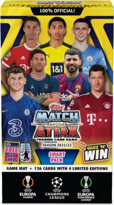 Topps UEFA Match Attax 2021-22 card collection - Smart pack