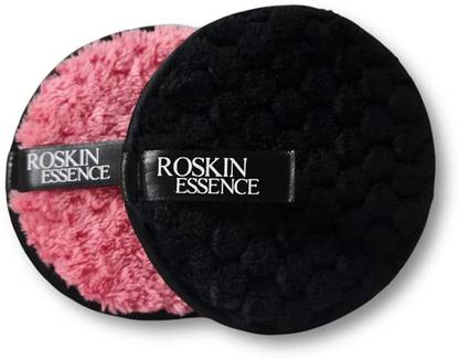 Roskin Essence Reusable, makeup remover cotton pad 11cm Double sided Makeup Remover