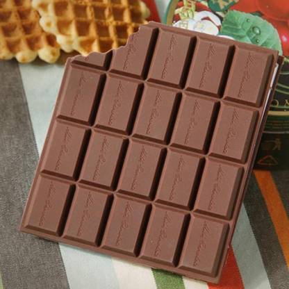 Ambivert Cute Chocolate Shaped Scented Diary Memo Pad Notebook for Kids Mini Diary Unruled 80 Pages