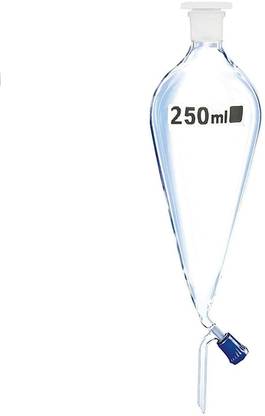 GVSSCO Separatory Funnel Borosilicate Glass Funnel