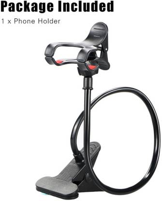WHISTLE9 New best Lazy Stand - Flexible | 360 Degree | Goose Neck Long Arm Clip | Best for Neck Rest On Bed, Desk - Table, Gym Exercise, Video Recording Single Gimbal for Mobile