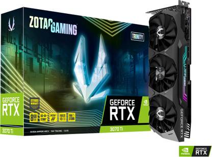 ZOTAC NVIDIA RTX 3070 Ti Trinity 8 GB GDDR6X Graphics Card