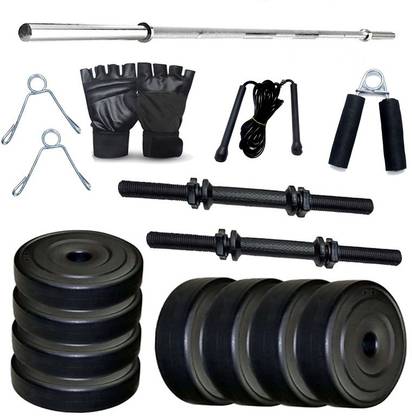 ASUFITNESS 4 kg 126-PVC 4 KG Home Gym Combo