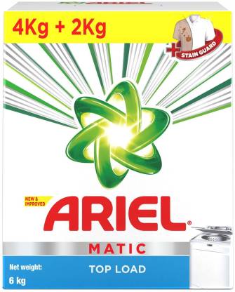Ariel Matic 4 Kg+2 KG Top Load Detergent Washing Powder