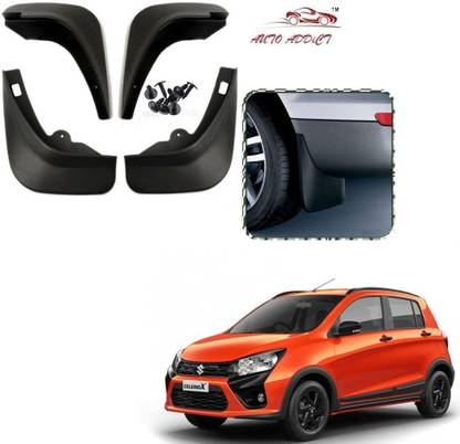 AuTO ADDiCT Rear Mud Guard, Front Mud Guard For Maruti Celerio X AMT VXI Option Petrol NA
