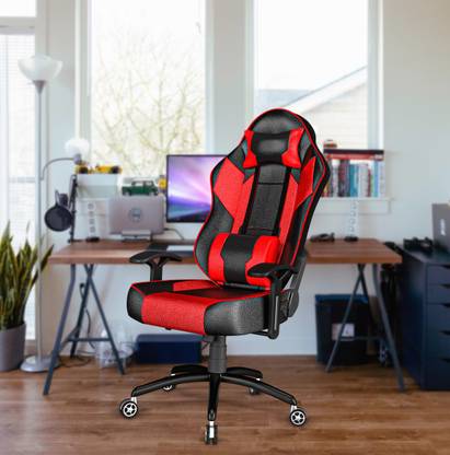 REKART Ergonomic Adjustable Revolving Office, Gaming Chair (M1 Red