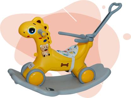 Evolife Dino Rider Yellow-01 Tricycle