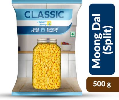 Classic Yellow Moong Dal (Split) by Flipkart Grocery
